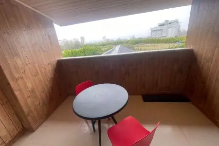 ویلا استخردار با معماری چوبی در چالوس، عکس ۱۵